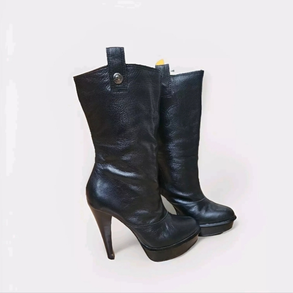 Western Veronica Platform Boots by Calvin Klein Jeans EU 36.5 US 6